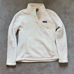 Patagonia white fleece
